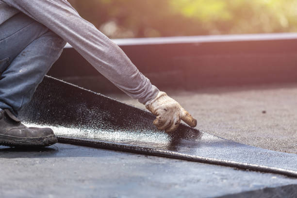 Professional Exterior Waterproofing technician working in Commerce Township, MI